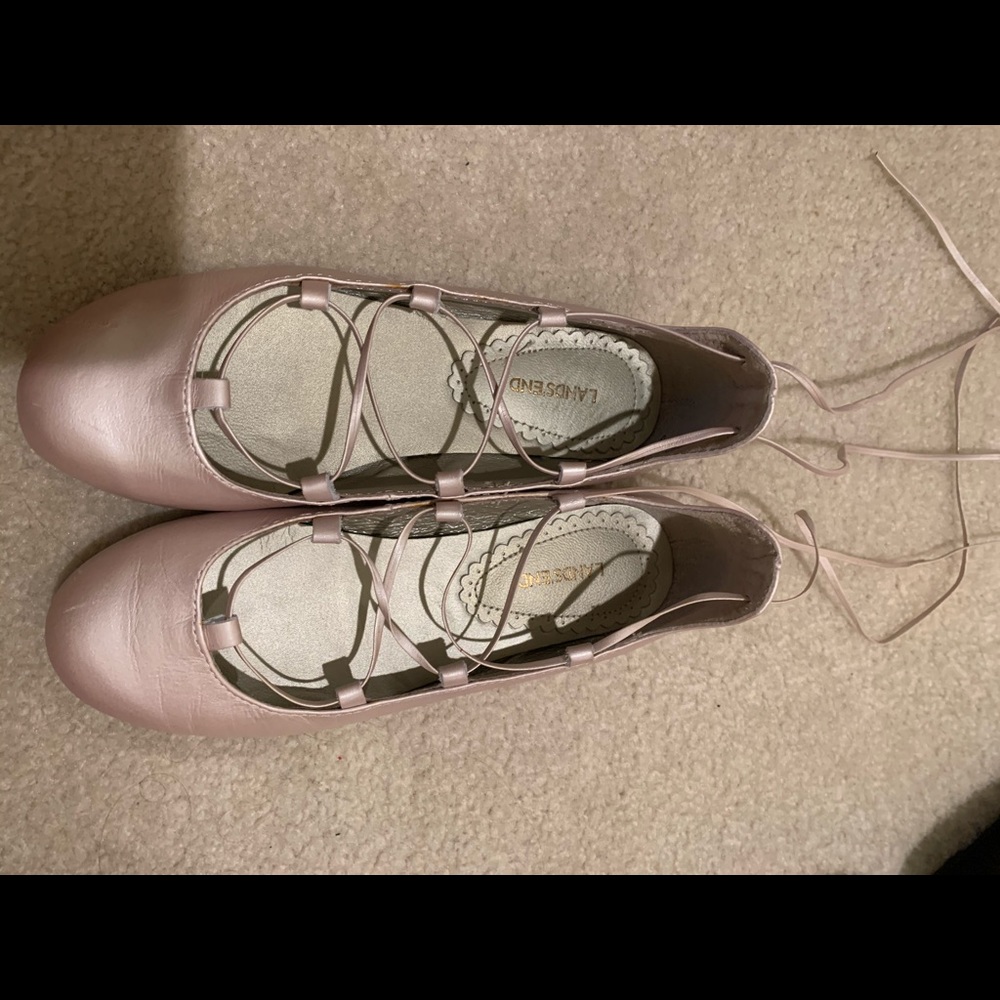Ballerina Tie Up Flats